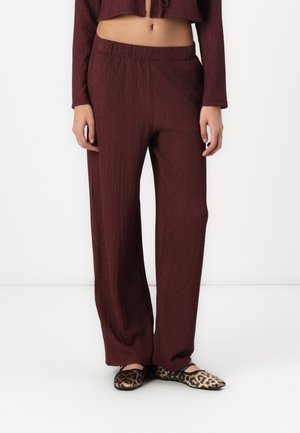 ONLKELLY LIFE STRUCTURE PANT  - Bukse - vineyard wine