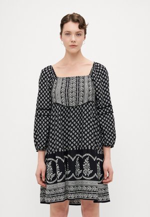 VMSIMI SAVANNA 3/4 DRESS  - Kjole - black