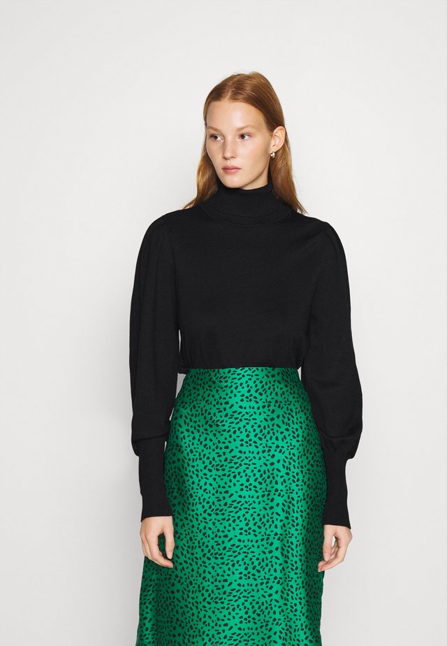 SRLEANA ROLL NECK - Pullover - black