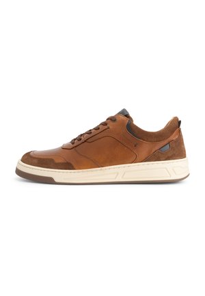 Sneakers laag - cognac