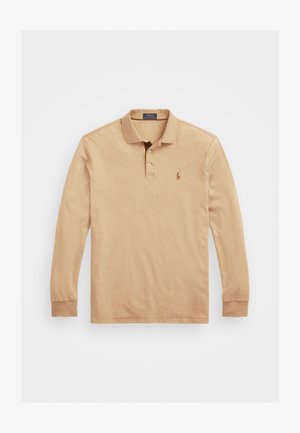 Polo Ralph Lauren CUSTOM SLIM FIT SOFT COTTON POLO SHIRT - Pitkähihainen paita - camel