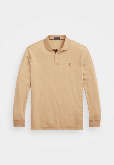 Polo Ralph Lauren CUSTOM SLIM FIT SOFT COTTON POLO SHIRT - Longsleeve - camel