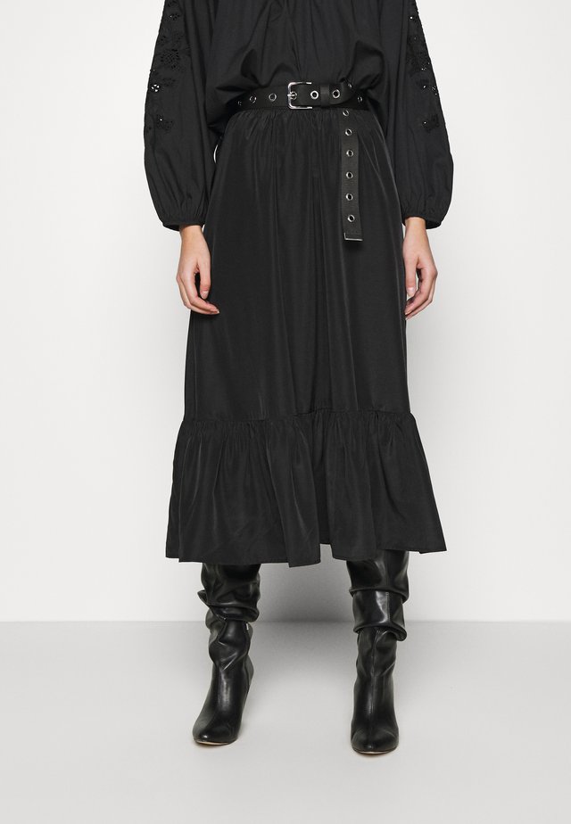 SKIRT ETOI - A-line skjørt - black