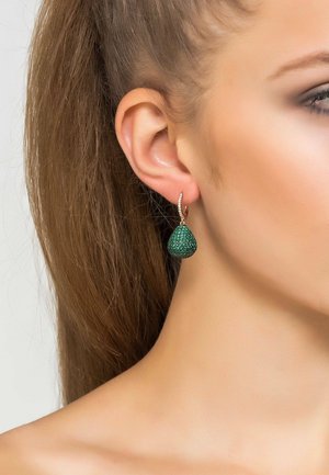 Boucles d'oreilles - green