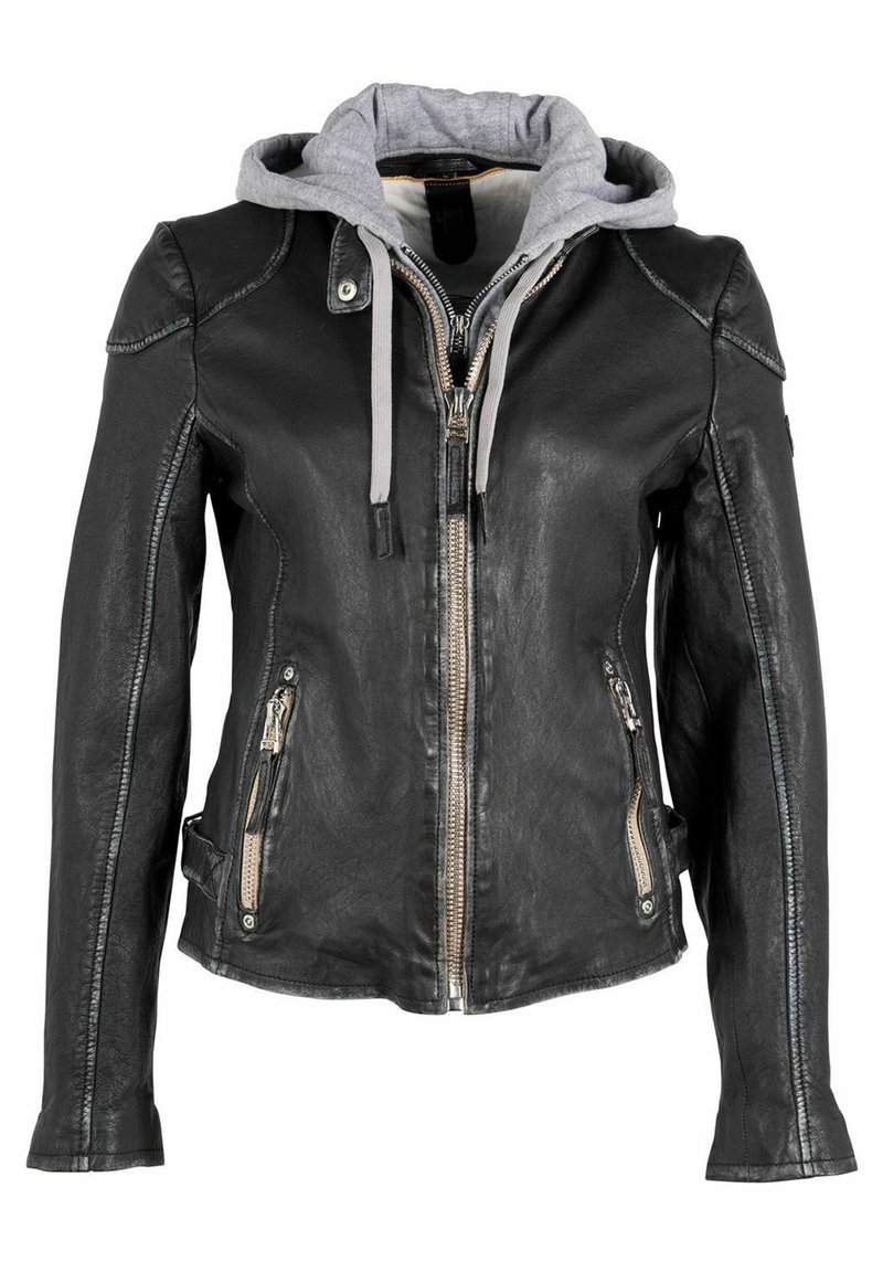 Gipsy by Mauritius FINJA S23 LABAGV Lederjacke black/schwarz