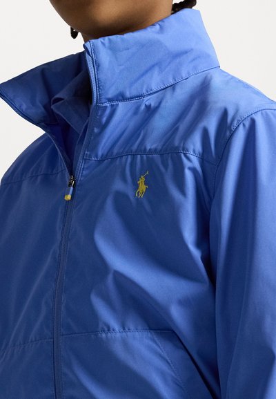 Polo Ralph Lauren PACKABLE WATER REPELLENT HOODED JACKET - Vodotesná bunda - harbor island blue
