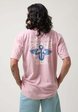 ALTONADOCK PEACE - Camiseta estampada - rosa