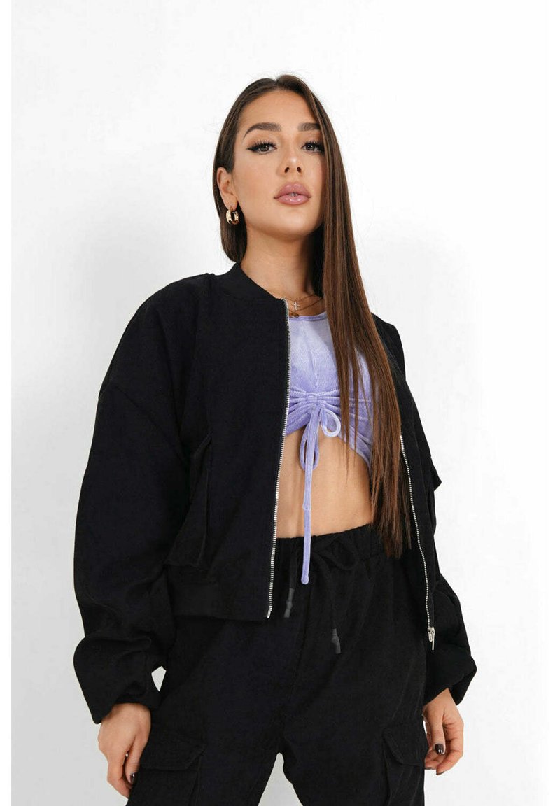 Sixth June Bomberjacks zwart