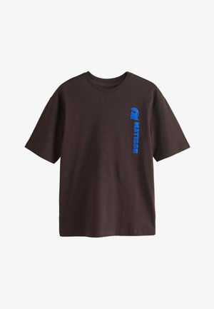 Next, T-shirts print - brown matisse