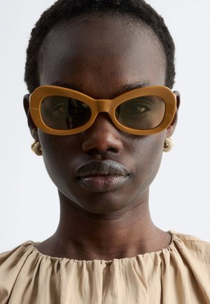 & OTHER STORIES, & OTHER STORIES OVAL CAT-EYE SUNGLASSES - Solglasögon - brown