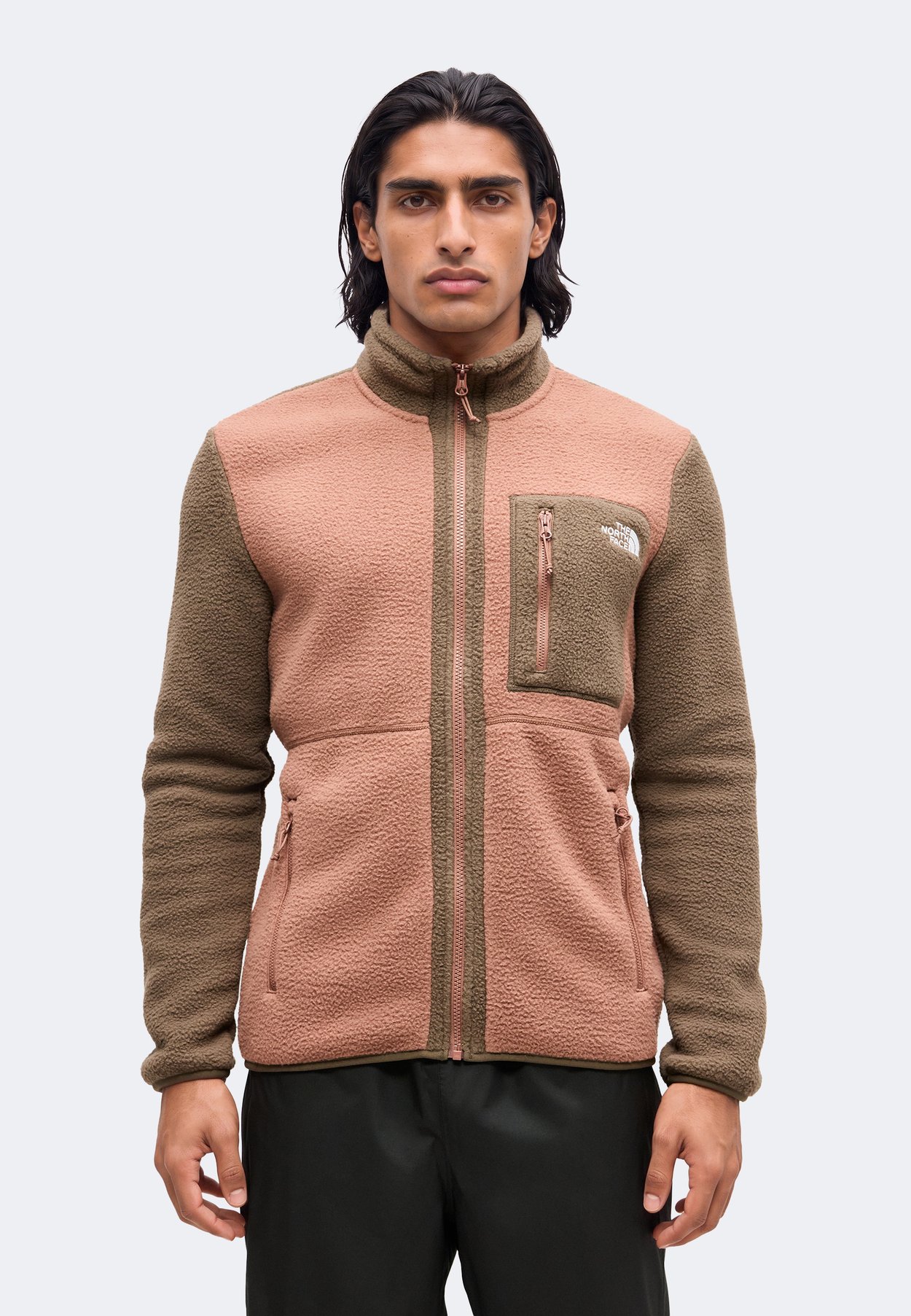 The North Face YUMIORI FULL ZIP - Fleece jacket - copper silt/smokey brown