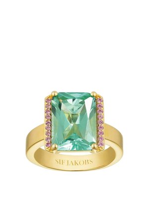 ROCCANOVA ALTRO GRANDE - Ringe - gold & pink and turquoise