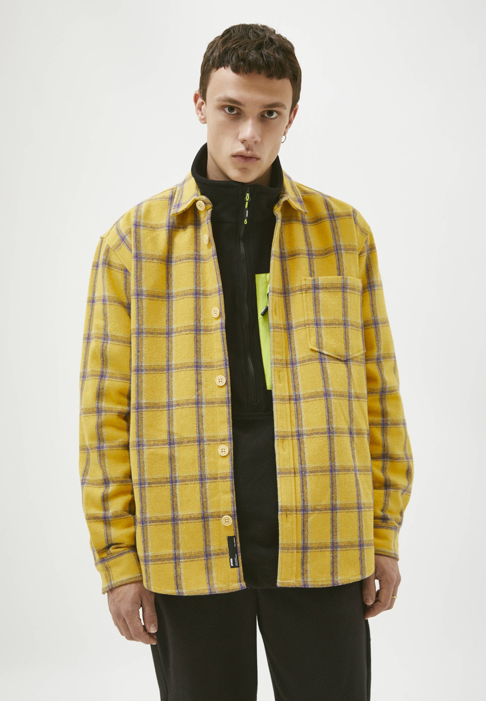 Pull Bear Hemd Yellow Gelb Zalando De
