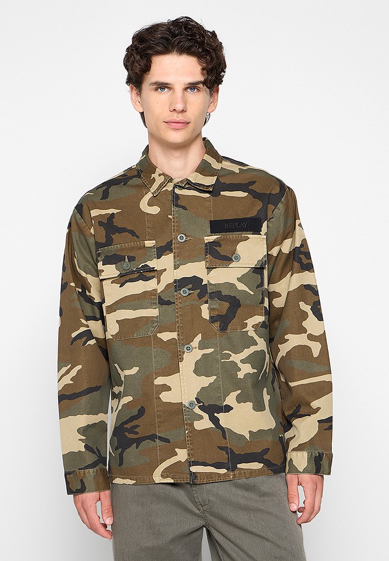 Replay Overhemd kaki