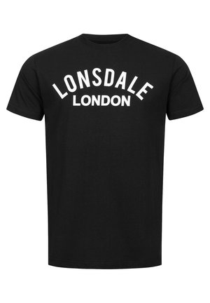Lonsdale Printtipaita - black