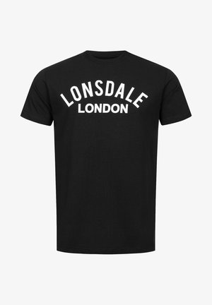 Lonsdale Camiseta estampada - black