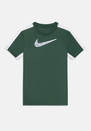 UNISEX  - T-shirt de sport - fir/white