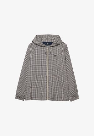 Superdry & Co, SUPERDRY CHECKED RAGLAN WINDBREAKER JACKET.. - Veste légère - navy ecru check