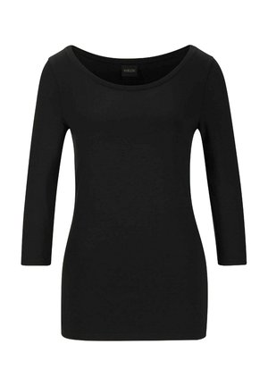 MADELEINE, Langarmshirt - black