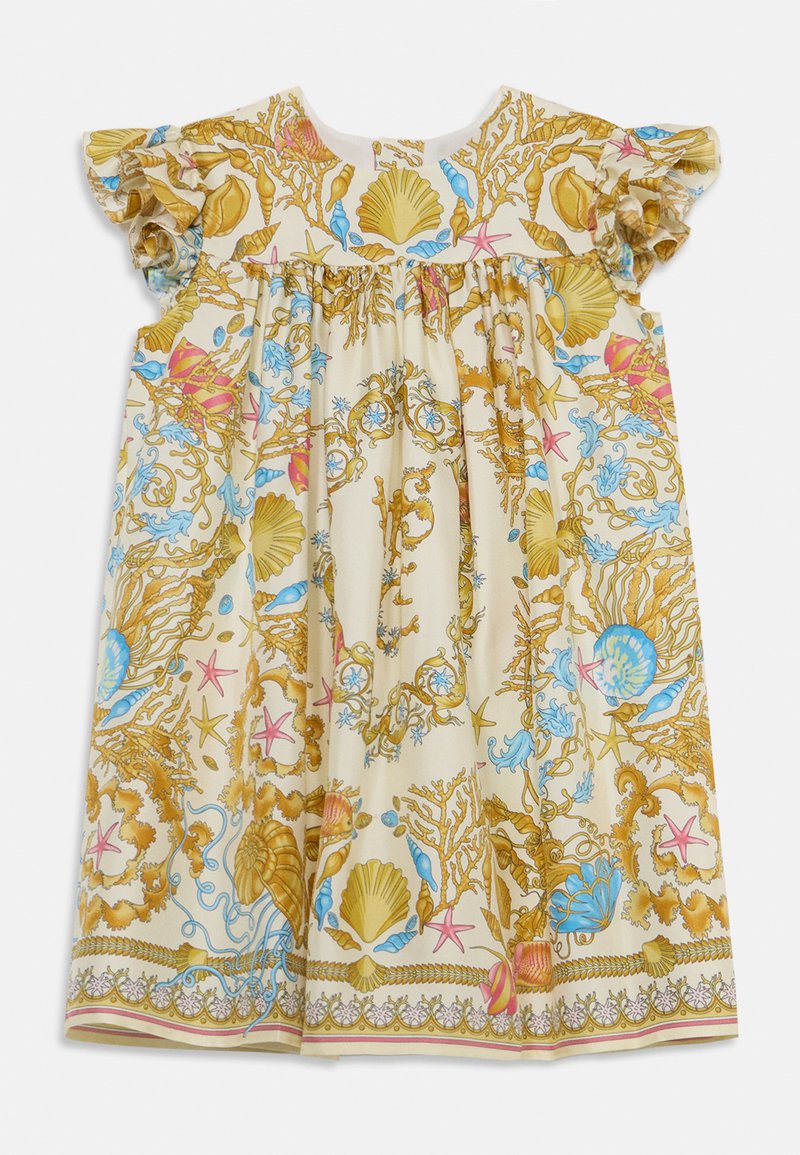 Versace - DRESS UNDERWATER BAROCCO KIDS - Day dress - eggshell/multi colour, Enlarge