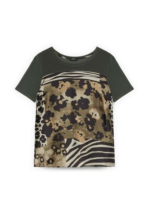 Fiorella Rubino, T-SHIRT CON STAMPA - T-Shirt print - verde militare