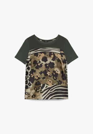 Fiorella Rubino, T-SHIRT CON STAMPA - T-shirt imprimé - verde militare
