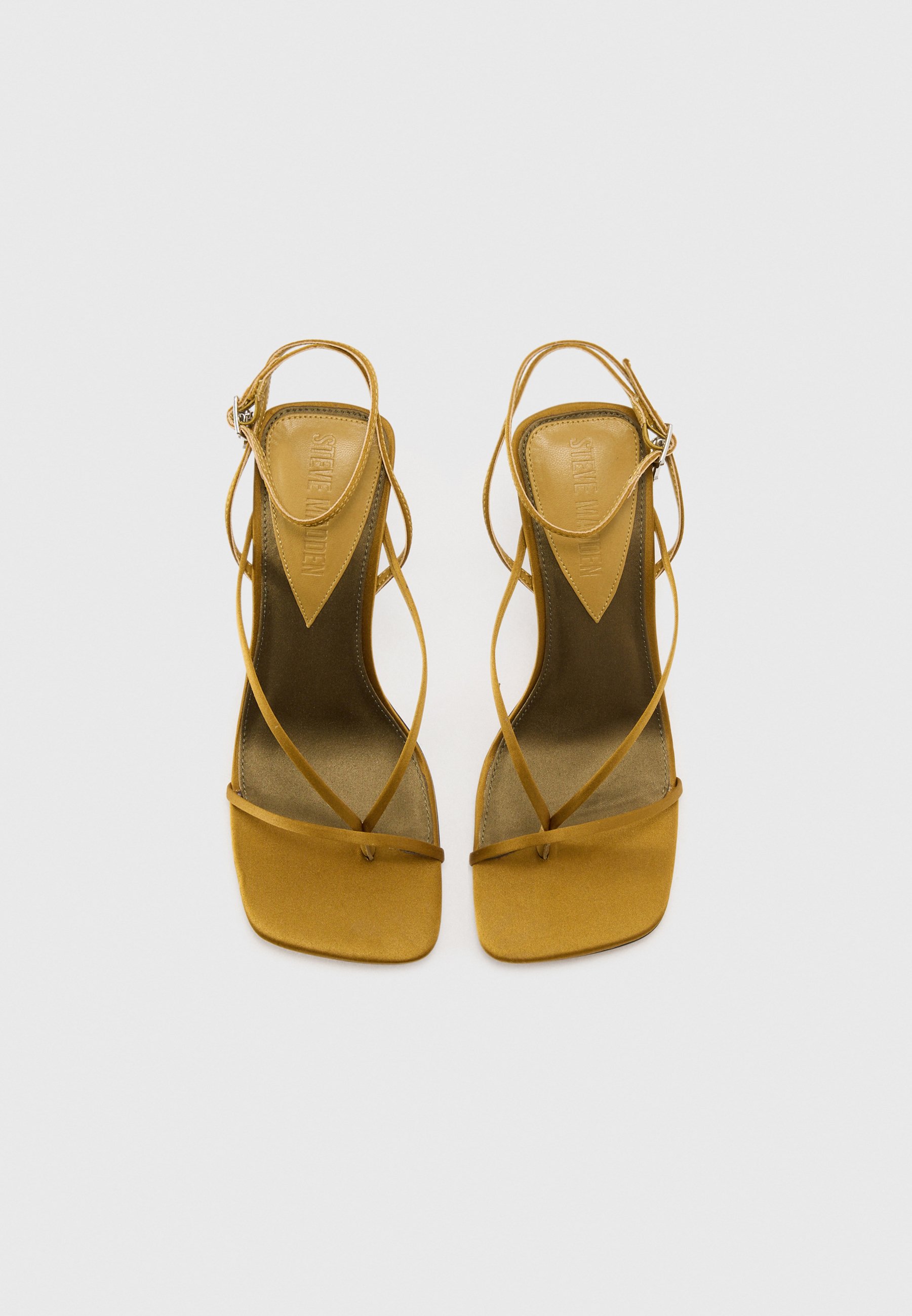Steve Madden ANNIE - High heeled sandals - olive - Zalando.co.uk