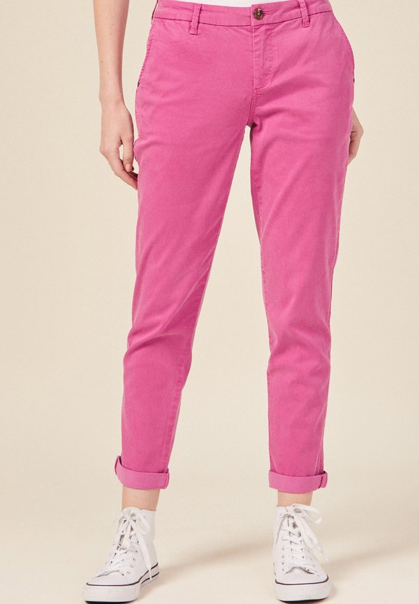 Jeans Straight Leg - rose framboise