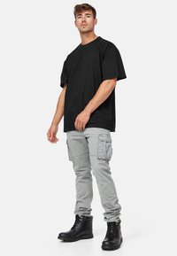 INDICODE JEANS WILLIAM - Cargobroek - lt grey