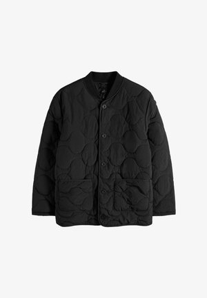 THE SET, QUILTED BOMBER JACKET - Bomberjakke - black