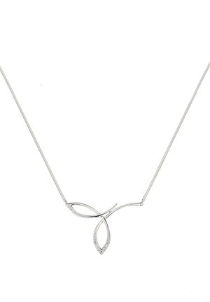 DIAMANT L'ÉTERNEL Halskæder - white gold coloured