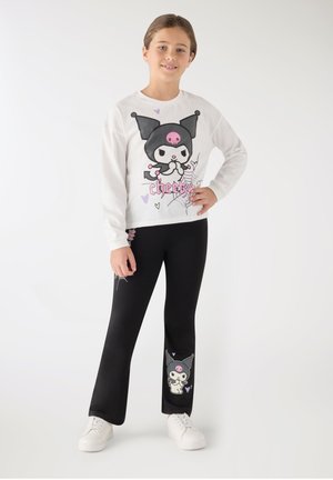 Terranova, LEGGINGS LUNGO CON STAMPA ROYALTIES - Pantaloni - nero