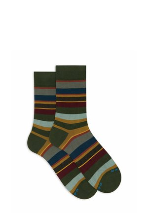 CORTE RIGHE - Socken - mottled green