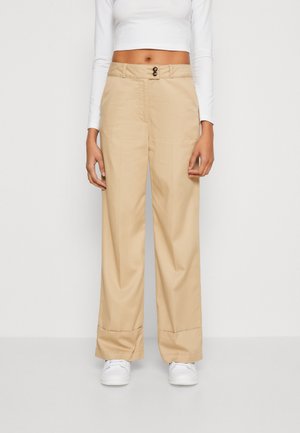 b.young DOLYN PANTS - Παντελόνι - safari