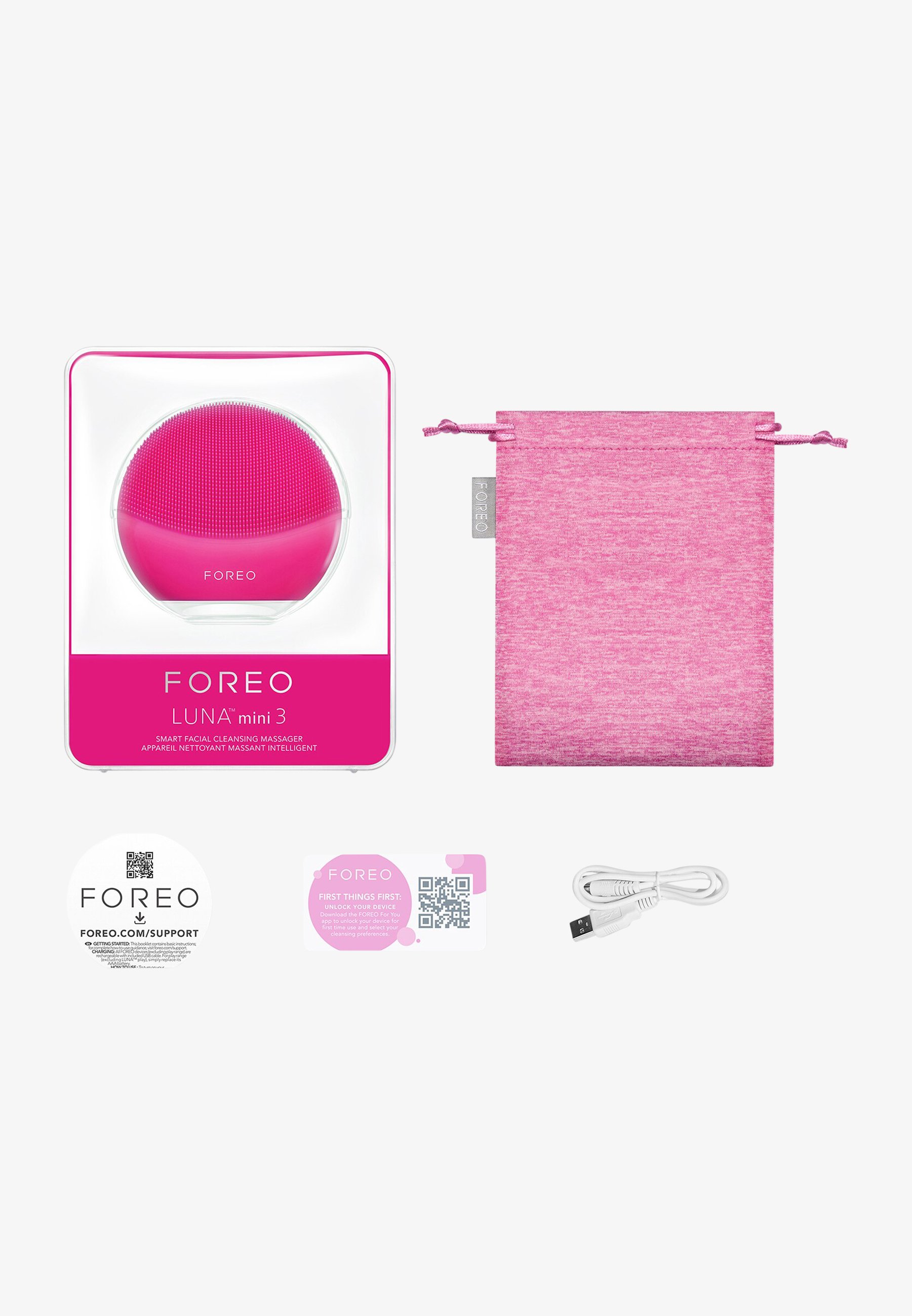 FOREO LUNA mini 3 for フクシア フォレオ Amazon.co.jp: FOREO LUNA mini 3 for フクシア フォレオ