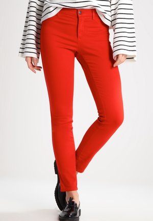 Slim fit jeans - red