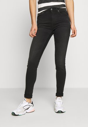 ONLBLUSH MID SKINNY - Jeans Skinny Fit - black