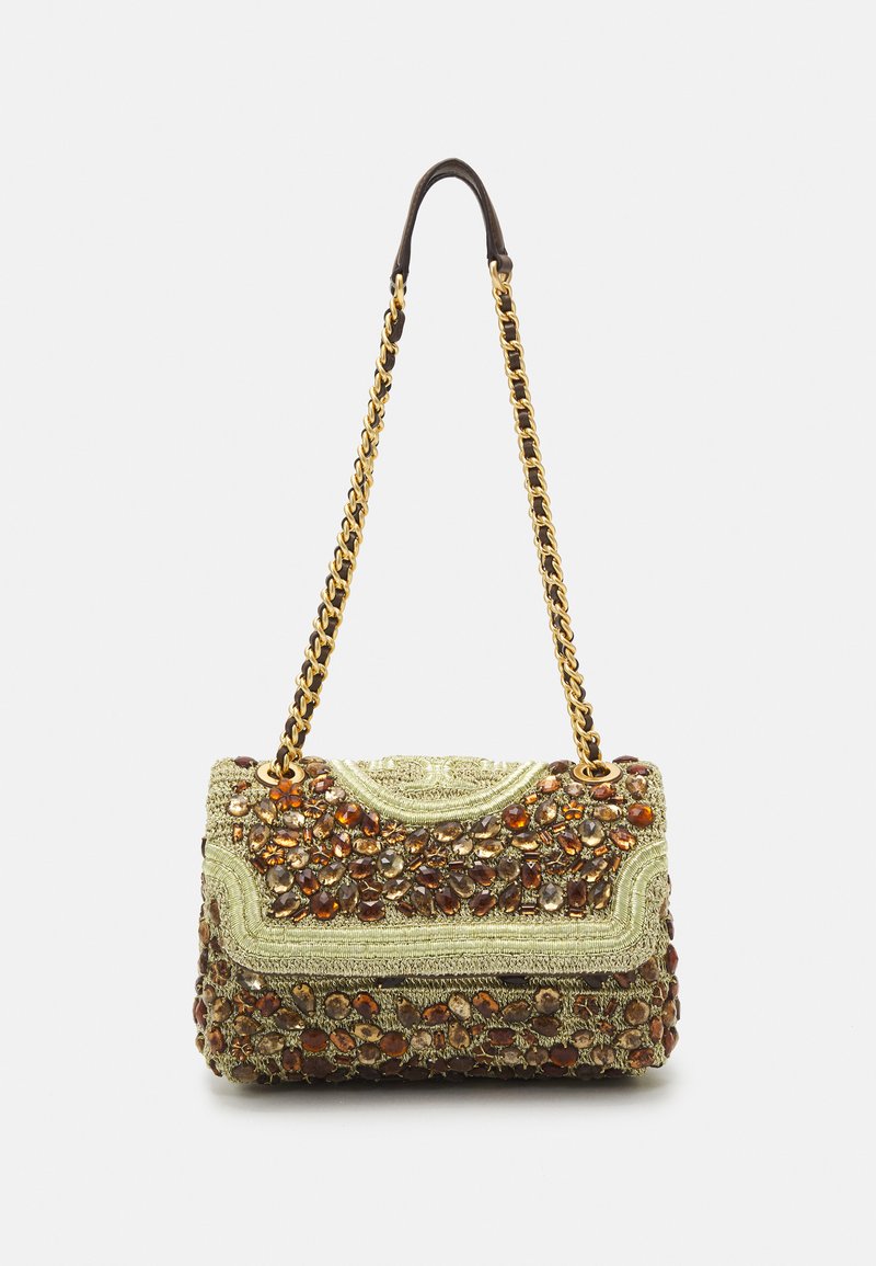 Tory Burch FLEMING SOFT JEWELED SMALL CONVERTIBLE SHOULDER BAG Sac