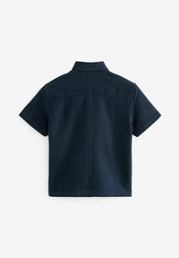Next SHORT SLEEVE TEXTURED - REGULAR FIT - Ing - navy