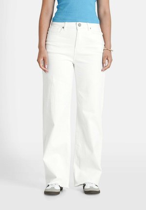 WIDE - Relaxed fit jeans - white