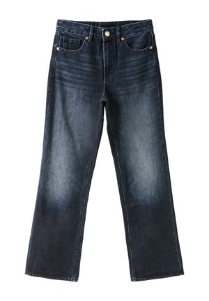 Stradivarius, D92 STRAIGHT-WIDE JEANS - Straight leg jeans - bleached denim