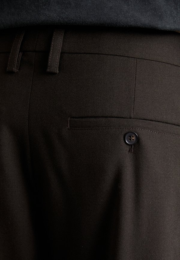 MILO TROUSER - Trousers - dark chocolate4