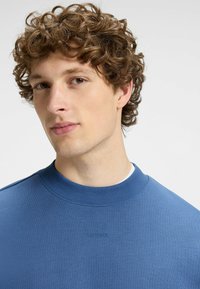HUGO DAPOCREW - Sweatshirt - blue seven