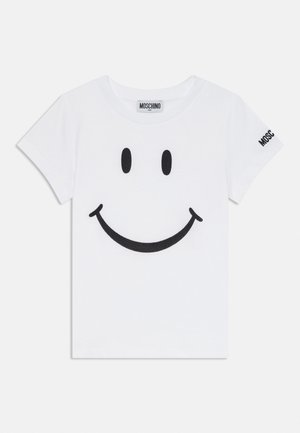 MOSCHINO T-shirt imprimé - bianco ottico