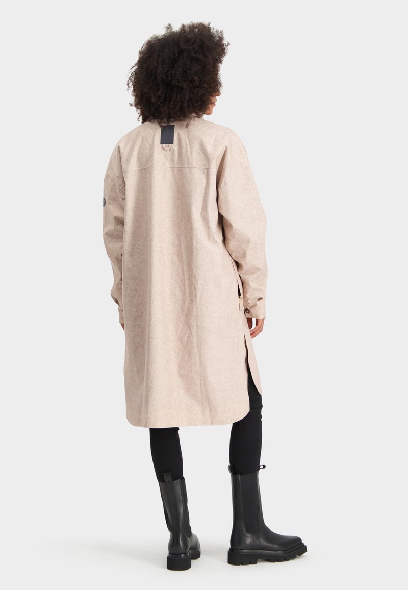 Damen Parkas | AGU OVERSIZED RAIN URBAN OUTDOOR Klassischer Mantel moonlight melange/weiß - ZK11329 Damen Parkas | AGU OVERSIZED RAIN URBAN OUTDOOR Klassischer Mantel moonlight melange/weiß - ZK11329