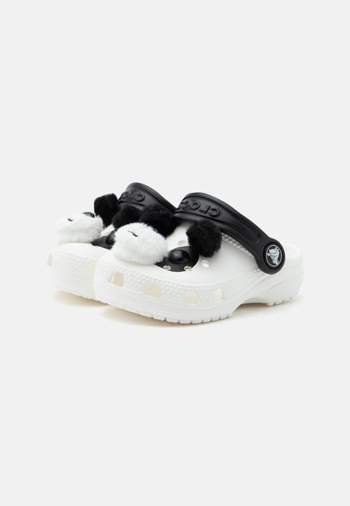 Crocs CLASSIC IAM PANDA - Slippers - white — foto 4