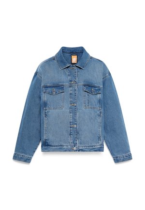 Timberland ARCHIVE INSULATED - Džínová bunda - medium blue