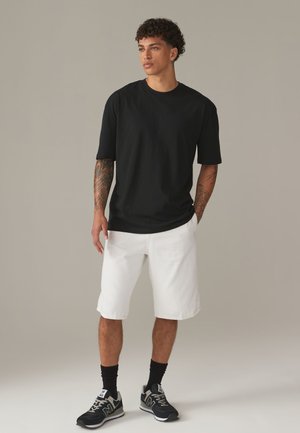 Next, 5 PACK RELAXED FIT SHORT SLEEVE CREW NECK - T-shirt basique - black