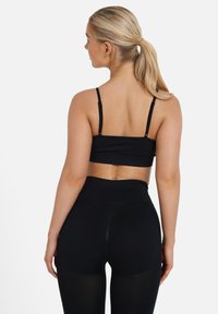 SQUATPROOF LEGACY SEAMLESS STRAP BACK  - Sport-bh met light support - black