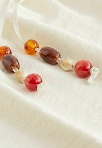 Next TEXTURED WITH BEADED - Jupe longue - ecru